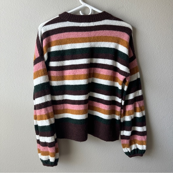Madewell wool blend striped soft sweater - Picture 5 of 6